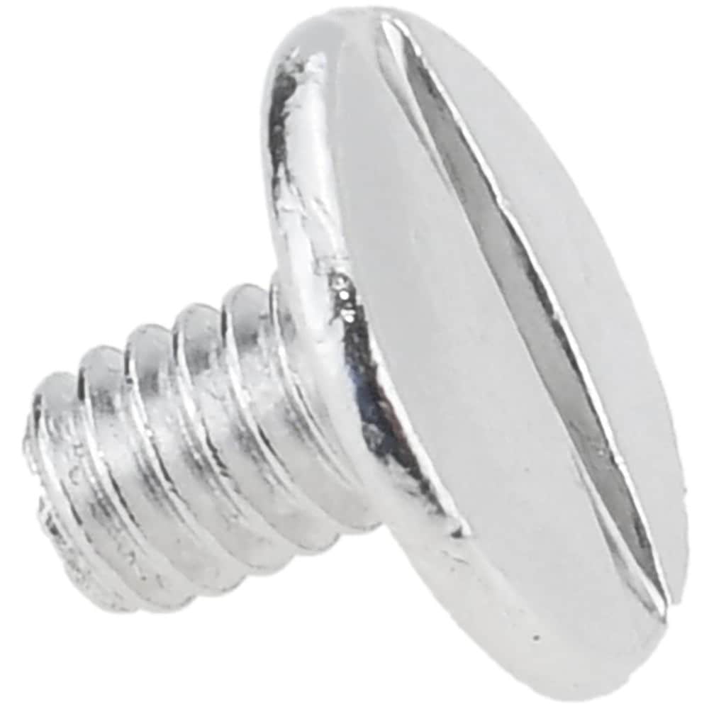 #8-32 Thread Screw, Truss Head, Slotted Drive, Aluminum Sex Bolt & Binding Post MPN:IEH4301
