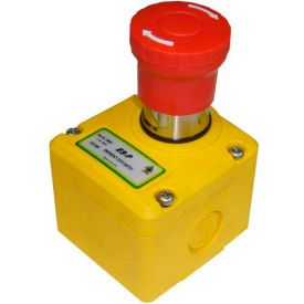 IDEM 230002 ES-P E-Stop Switch Knockout 1/2NPT 3NC M20 Die Cast 230002