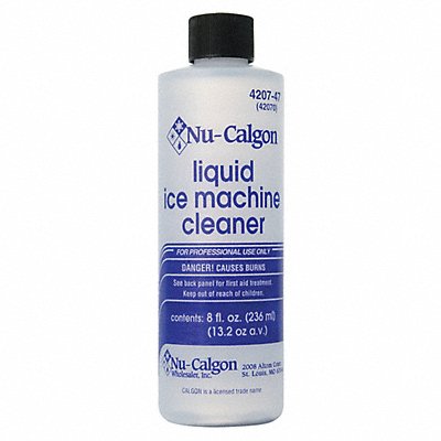 Ice Machine Cleaner 8 oz Clear MPN:4207-47