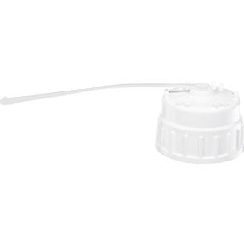 Thermo Scientific Nalgene™ Replacement Closures with Strap For Jerrican White Case of 10 712240-1053