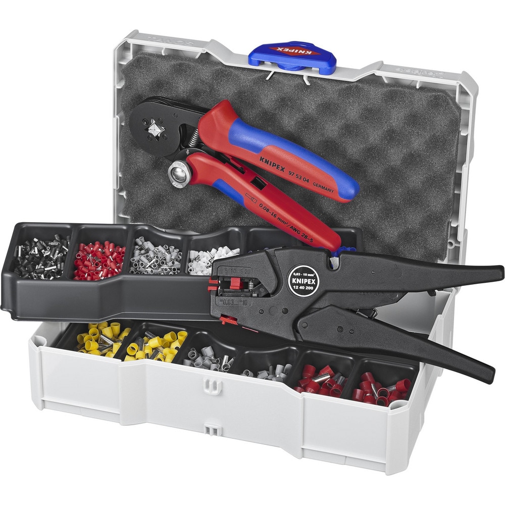 Crimpers, Handle Style: Plastic , Crimper Type: Crimping Pliers , Maximum Wire Gauge: 20 , Handle Material: Plastic  MPN:97 90 10