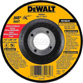 DeWalt DW8425 Metal & Stainless Cutting Wheel Type 27 5