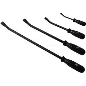 Sunex Tools 9704 4 PC. Pry Bar Set W/ Heat Resistant Comfort Grip Handles 9704