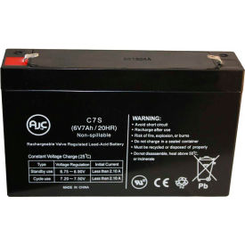 AJC® Universal Power Group UB670 6V 7Ah Lawn and Garden Battery AJC-C7S-N-0-129034