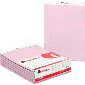 Universal® Colored Perforated Note Pads 8-1/2 x 11 Orchid 50-Sheet Dozen UNV35884