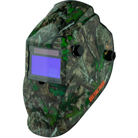 Metal Man® Big Window Auto Darkening Welding Helmet Variable Shade Control - Camo AOC8735SGC