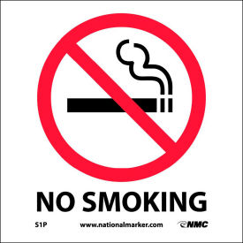 Graphic Facility Signs - No Smoking - Vinyl 7x7 S1P
