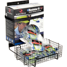 Horizon Mfg. 200 Pair Foam Earplug Dispenser Box Rack With Anti-Spill Wire Tray 4001 10-1/2