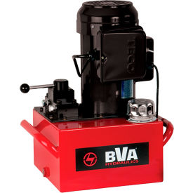 BVA Hydraulic Electric Pump 1.5 HP 3 Gallon 3 Way/3 Position Manual Valve PE50M3N03A