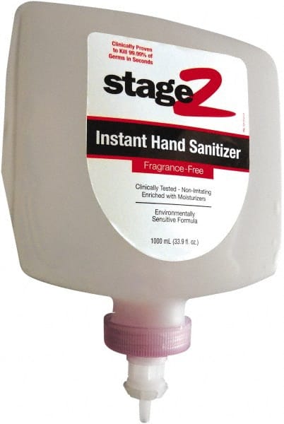 Hand Sanitizer: Foam, 1,000 ml Dispenser Refill, Alcohol Free MPN:2XL-224