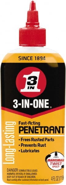 Penetrant & Lubricant: 4 oz Bottle MPN:12001