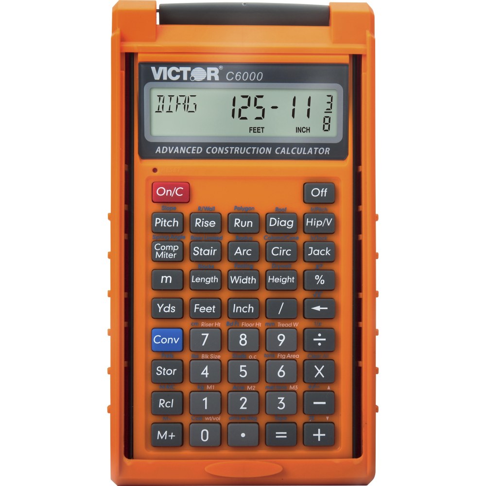 Victor C6000 Advanced Construction Calculator (Min Order Qty 2) MPN:C6000