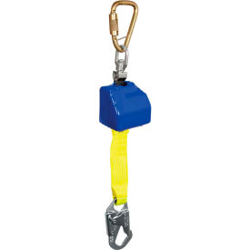FallTech® 8262 8' Web Overhead Retractor with 1 Snap Hook 1 Swivel & 1 Connecting Carabiner 8262
