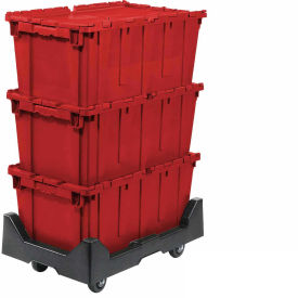 GoVets™ Attached Lid Shipping Container Dolly Combo27-3/16