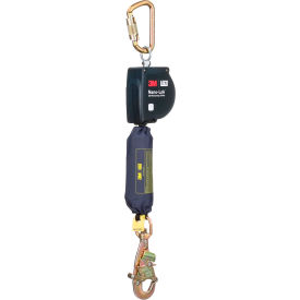 3M™ Dbi-Sala Nano-Lok XL Self Retracting Lifeline w/Steel Carabiner & Swivel Snap Hook 11'L 3100596