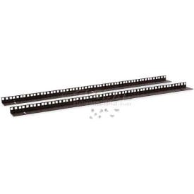 Kendall Howard™ 18U Wall Mount Vertical Rail Kit - Cage Nut 3150-3-001-18
