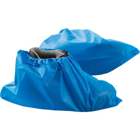 GoVets™ Water Resistant Disposable Shoe Covers Size 12-15 Blue 150 Pairs/Case 199B708