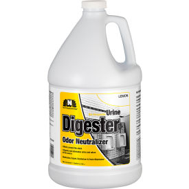 Nilodor Urine Digester with Odor Neutralizer Lemon Gallon Bottle 4 Bottles/Case 128LZYM