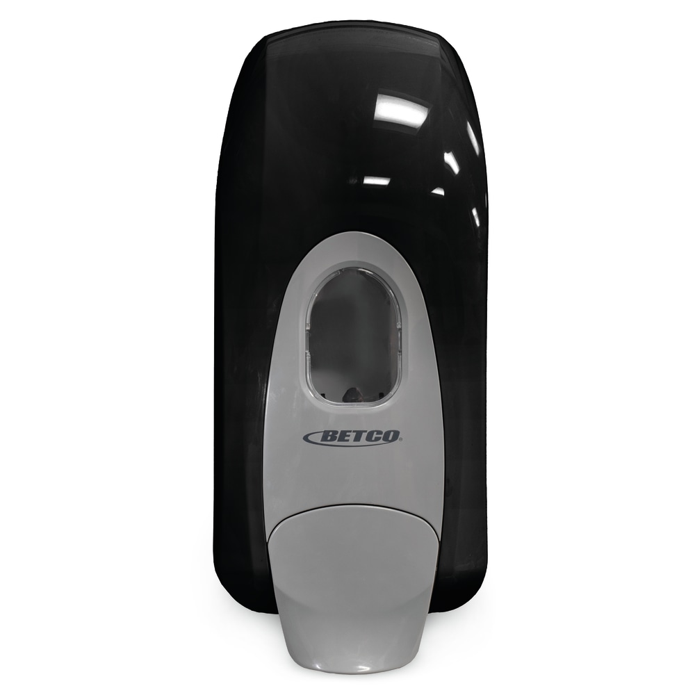 Betco Clario Manual Foam Dispensers, 11-3/4inH x 18inW x 3-7/8inD, Black, Pack Of 12 Dispensers MPN:9254300