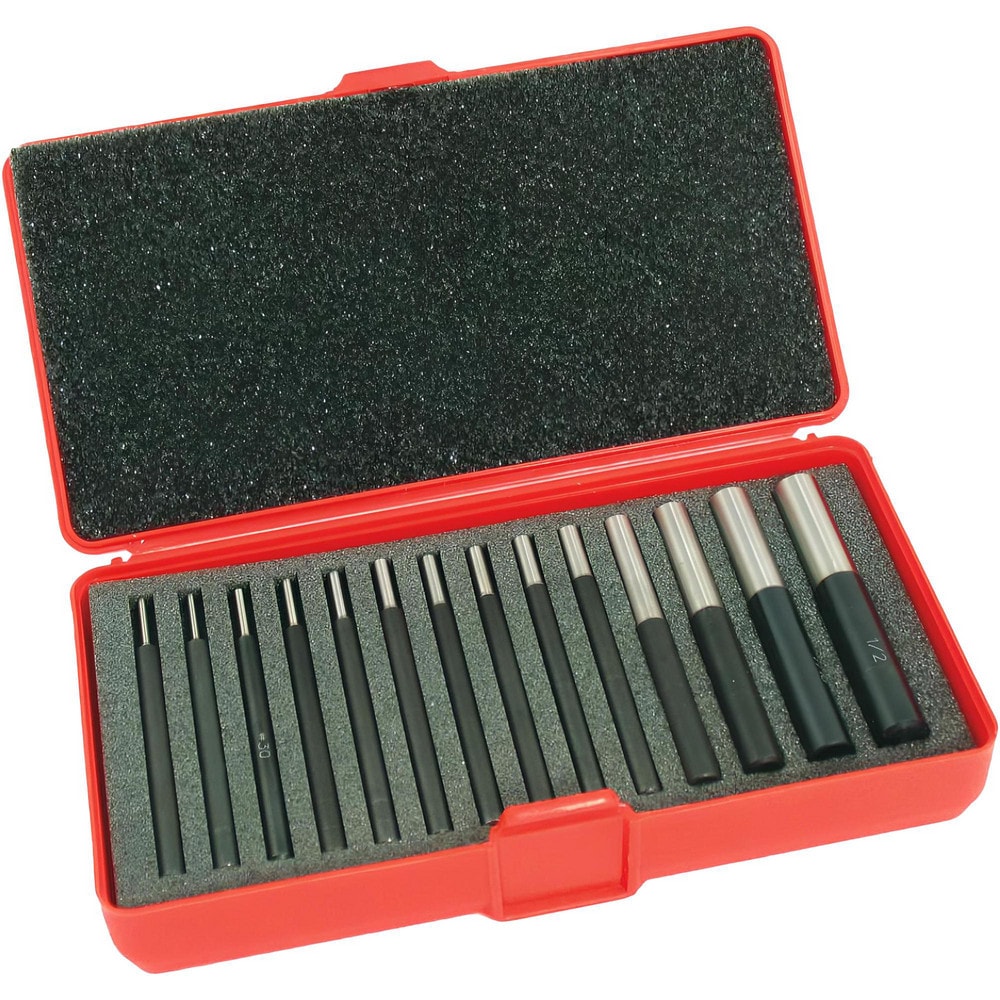 Punch Sets, Set Type: Duplicating Punch , Material: Steel , Punch Size Range (Inch): 3/38 to 1/2 in , Container Type: Plastic Case  MPN:ATI507KT