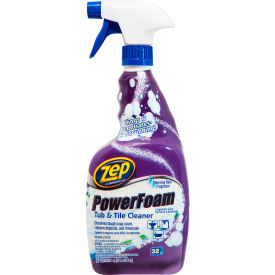 Zep Foaming Shower Tub & Tile Cleaner Quart Bottle 12 Bottles/Case ZUPFTT32