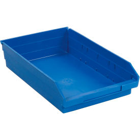 GoVets™ Plastic Nesting Storage Shelf Bin 11-1/8