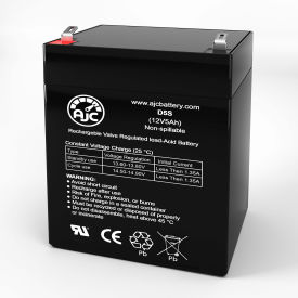 AJC® BB SH4.5-12 Sealed Lead Acid Replacement Battery 5Ah 12V F1 AJC-D5S-V-0-191551