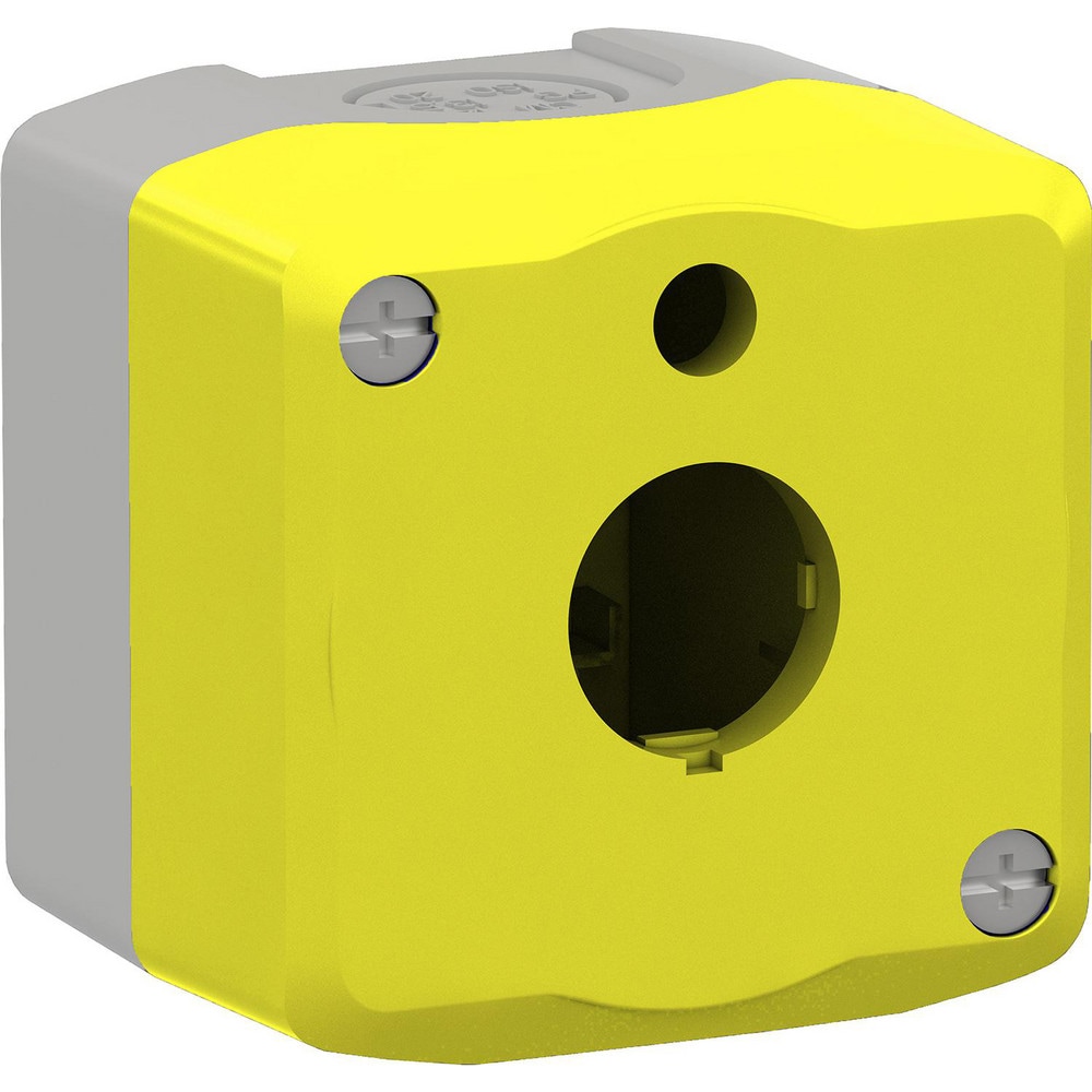 Pushbutton Control Station Accessories, Control Station Accessory Type: Empty Control Station Box , For Use With: Harmony XB5 22mm Control and Signal Units  MPN:XALKW01