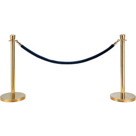 GoVets™ Blue Velour Rope 59