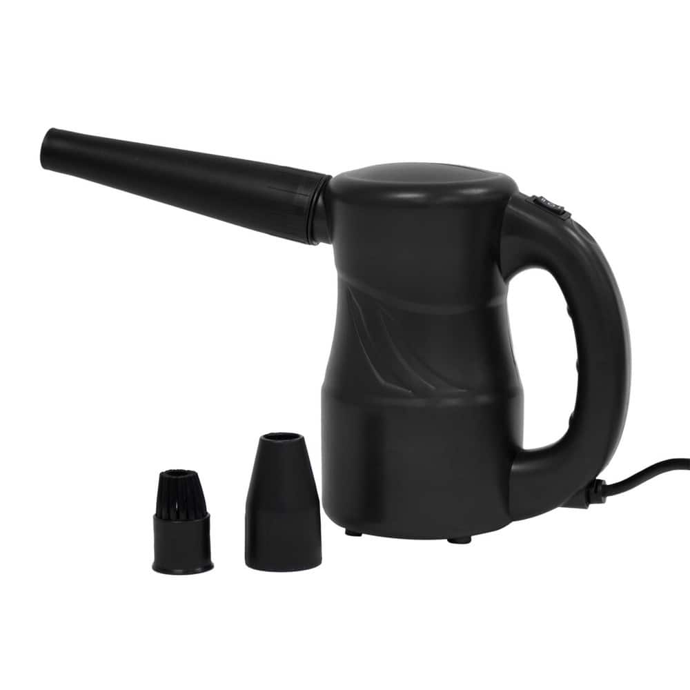 Corded Dusters, Voltage: 8V , CFM: 90CFM , Brushless Motor: No , Amperage: 4.5A , Includes: (2) Screw-on Nozzles, (1) Push-in Brush Attachment, 10' Power Cord MPN:A-2S-BLACK