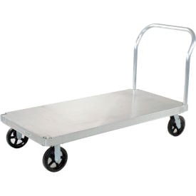 Magliner® Aluminum Platform Truck with Smooth Deck 48 x 30 2400 Lb. Cap. 466S585