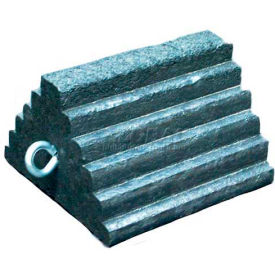 Rumber® 4121-8 Lifetime Recycled Rubber Wheel Chock with Eye Bolt 4121-8