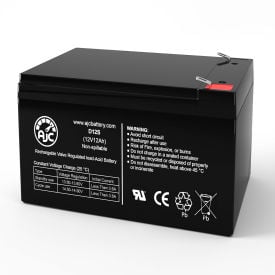 AJC® BB HRL15-12 Sealed Lead Acid Replacement Battery 12Ah 12V F2 AJC-D12S-V-0-191301