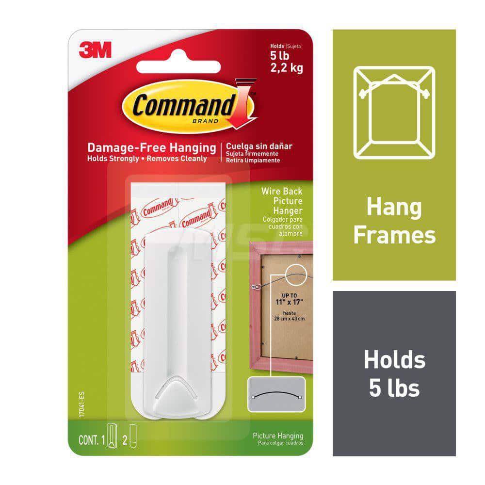 Storage Hook: Adhesive Back Mount, 0.27