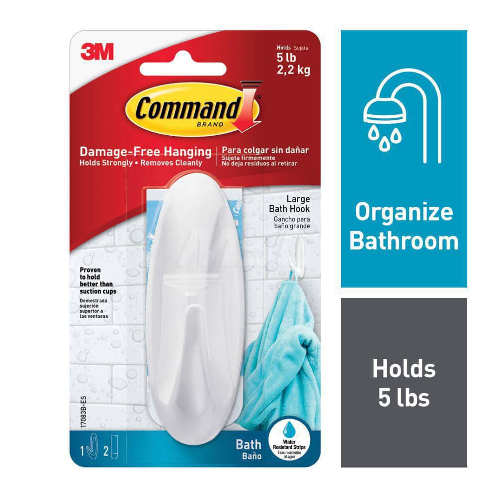 Storage Hook: Adhesive Back Mount, 1.4