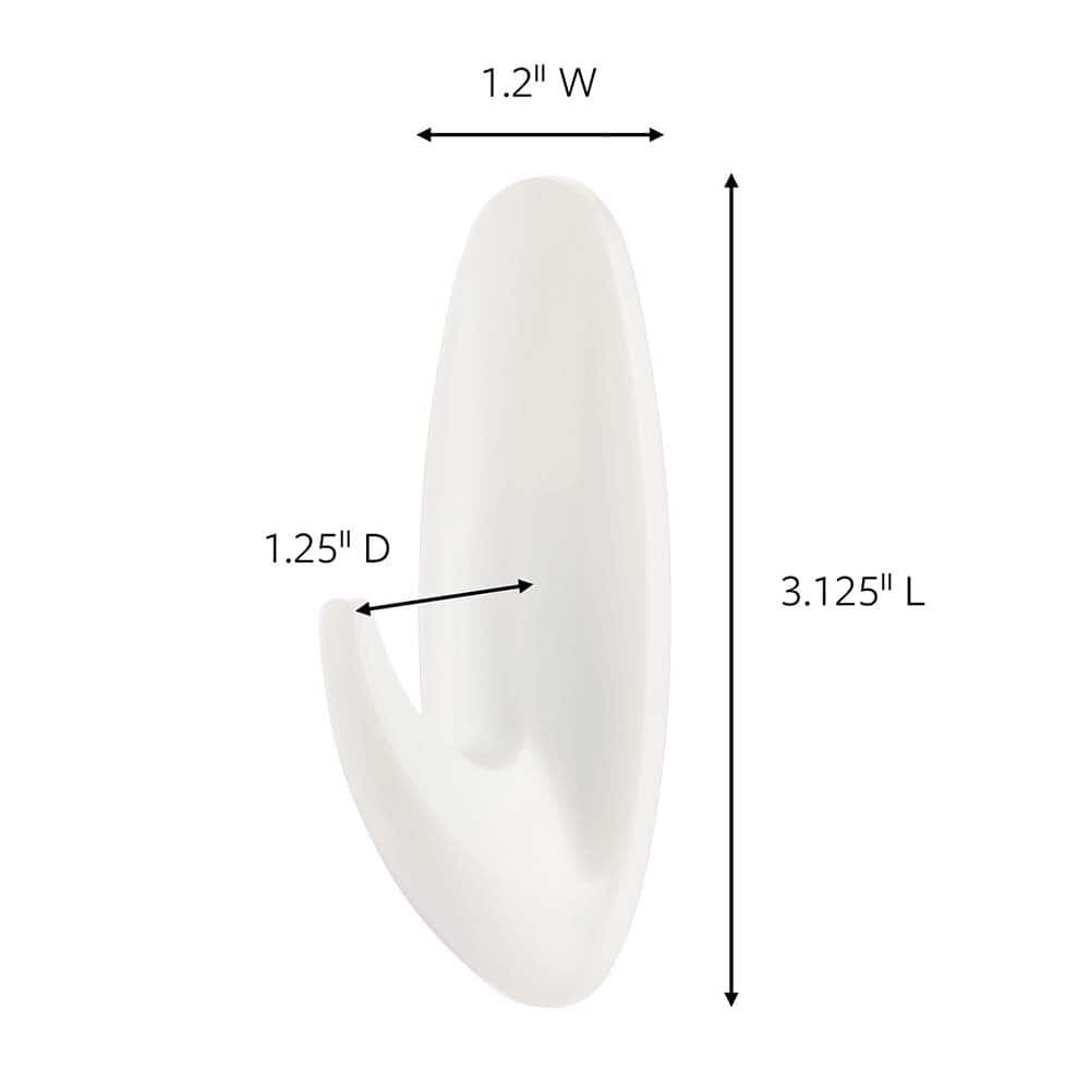 1-1/4 Inch Projection, 3-1/8 Inch Long, Hook Kit MPN:7100089389