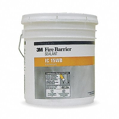 Fire Barrier Sealant Yellow 4.5 gal MPN:IC-15WB+-4.5GAL
