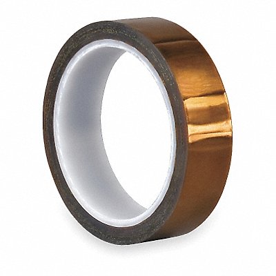 Elec Tape 108 ft Lx1/4 in W 3 mil Amber MPN:1218