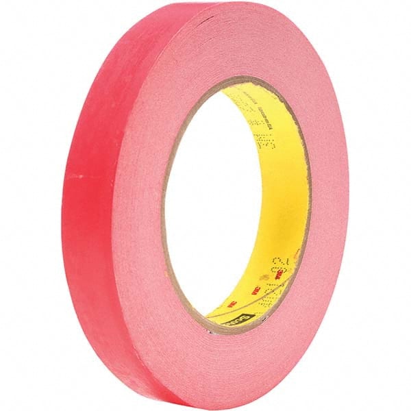 Masking Tape: 60 yd Long, 6.7 mil Thick, Red MPN:7000048383