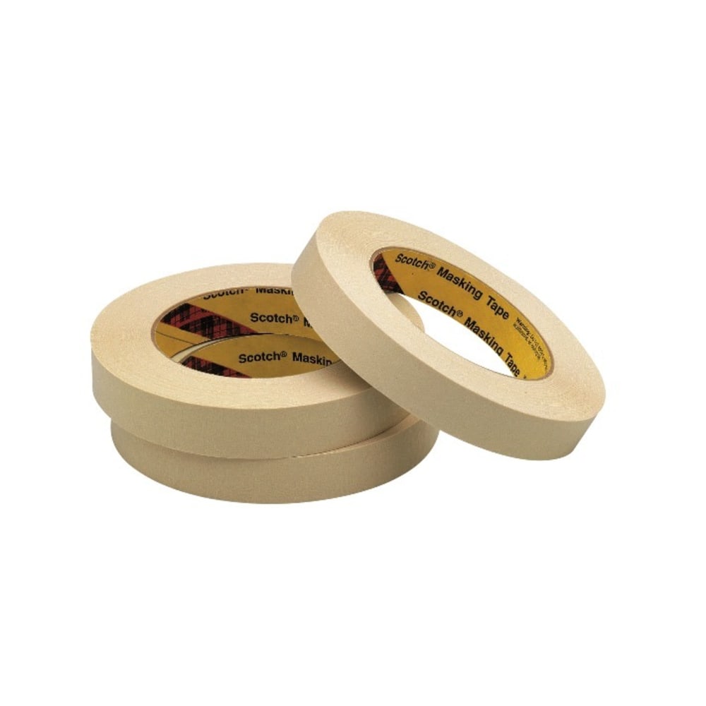 Scotch 232 Masking Tape, 3/4in x 60 Yd. (Min Order Qty 5) MPN:23234