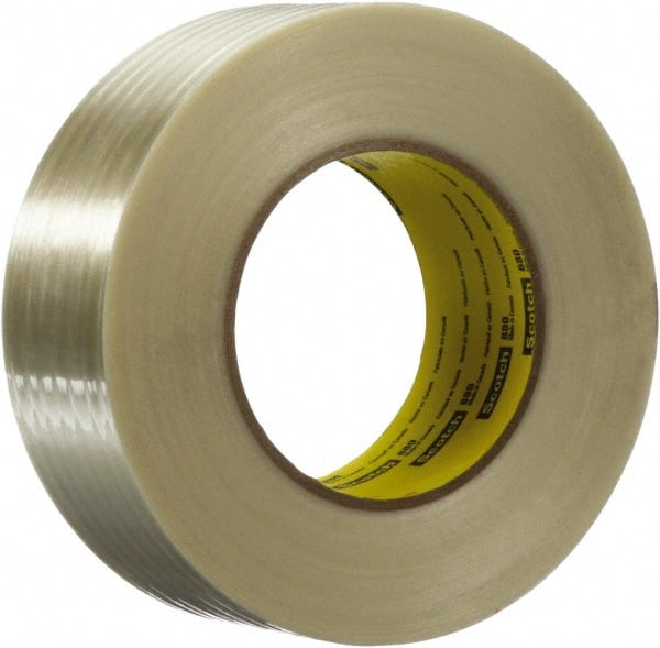 Filament & Strapping Tape, Type: Filament Tape , Color: Clear , Width (Inch): 1/2 , Thickness (mil): 7.7000 , Tape Number: 880  MPN:7000123807