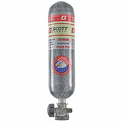 SCBA Cylinder 5500 psi 30 Min Filled MPN:200930-01