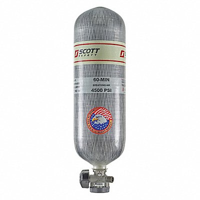 SCBA Cylinder 4500 psi 60 Min Filled MPN:804723-35