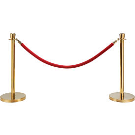 GoVets™ Red Velour Rope 59