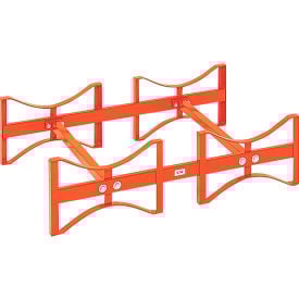 Portable 2 Drum Rack 45-1/2