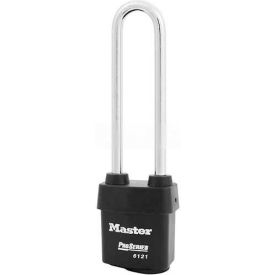 Master Lock® No. 6121MKLN High Security Weather Resistant Covered Padlocks w/ Master Key System - Pkg Qty 24 1MKLN612