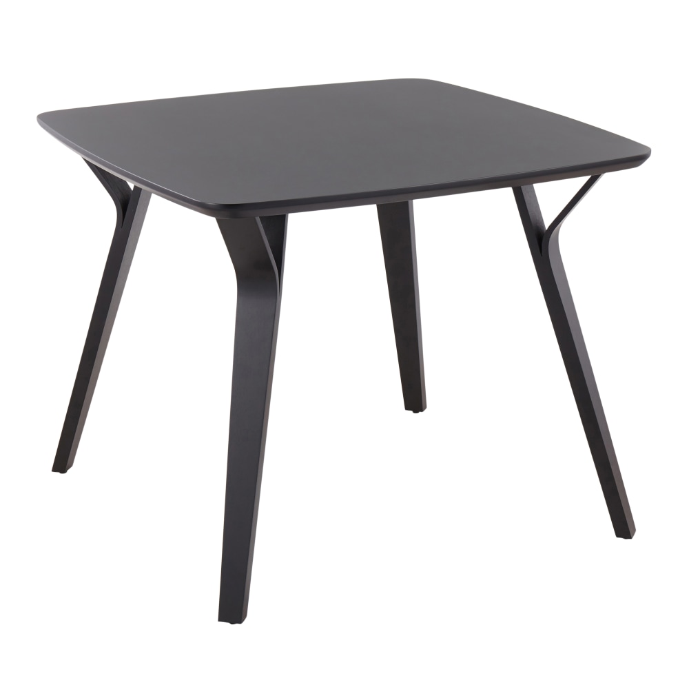 LumiSource Folia Dinette Table, 30-1/4inH x 38-1/4inW x 38-1/4inD, Black MPN:DT-FOLIA BK