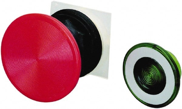 Push-Button Switch: 30 mm Mounting Hole Dia, Momentary (MO) MPN:9001SKR25R