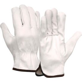 Select Grain Goatskin Driver Gloves Unlined with Keystone Thumb Size Large - Pkg Qty 12 GL3001KL