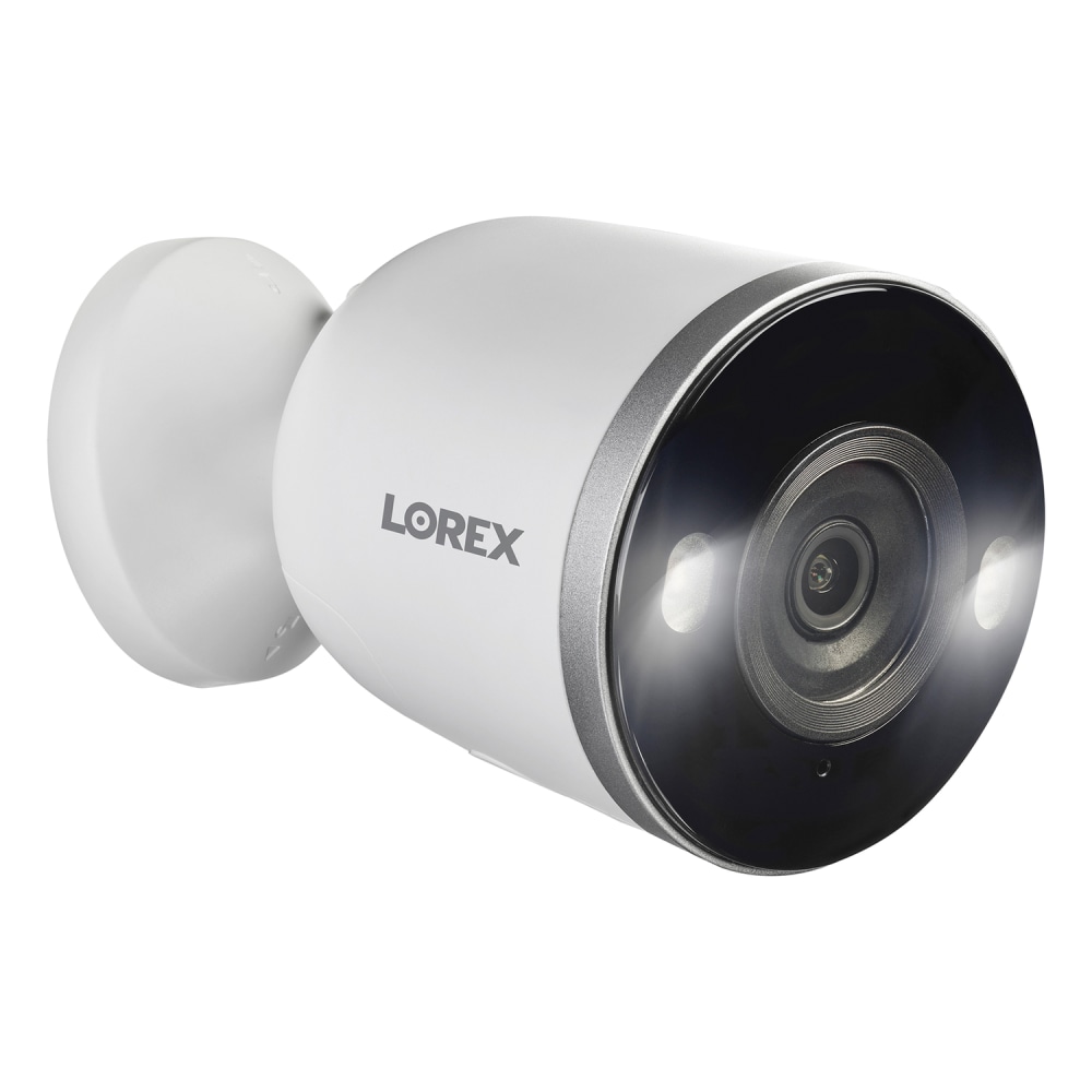 Lorex 2K QHD Indoor/Outdoor Wi-Fi Security Camera, 3.07inH x 3.07inW x 3.5inD, White MPN:W482CAD-E